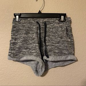 ❤️Ambiance Apparel Grey and Black Shorts